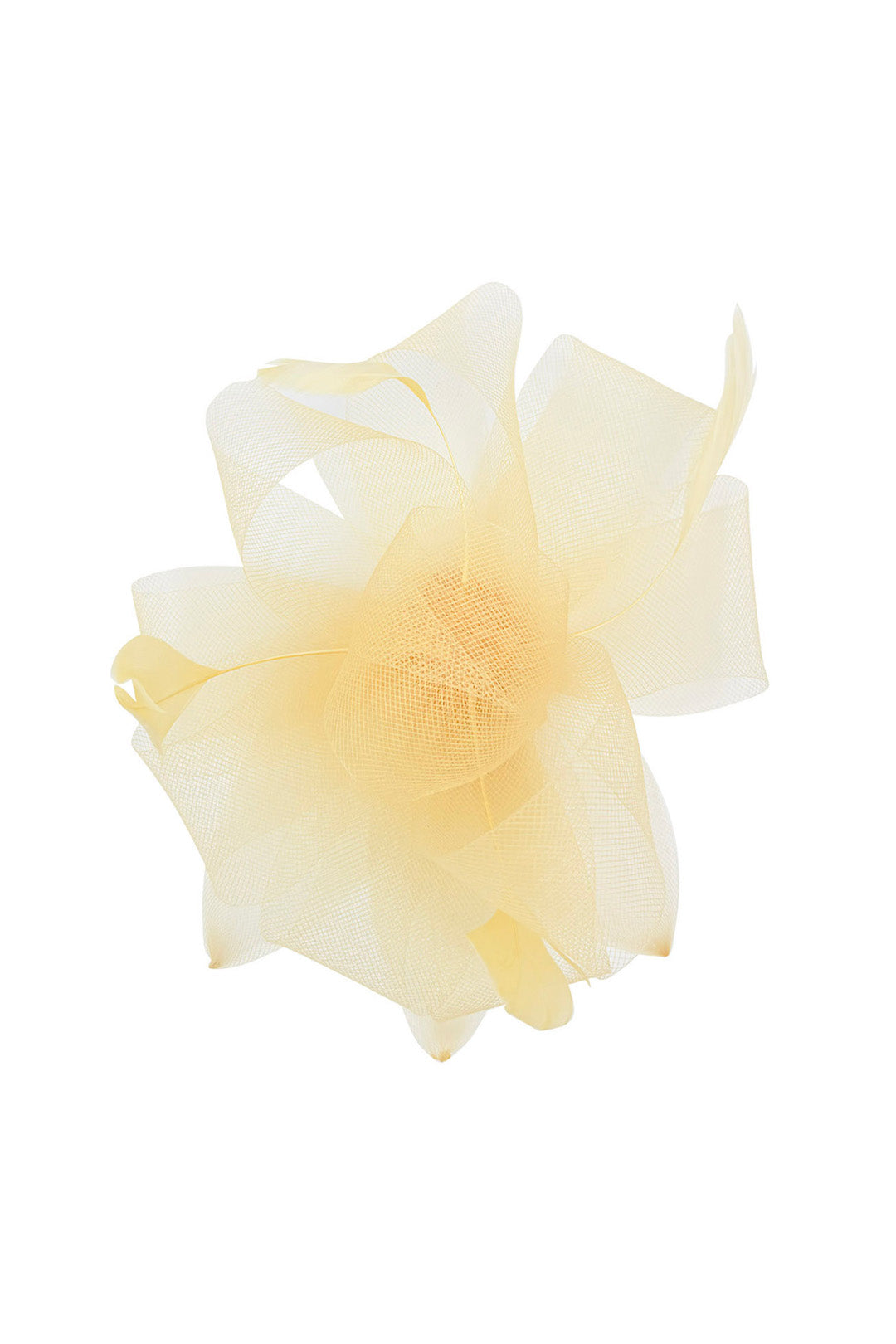 Elegant Floral Mesh Fascinator Headband
