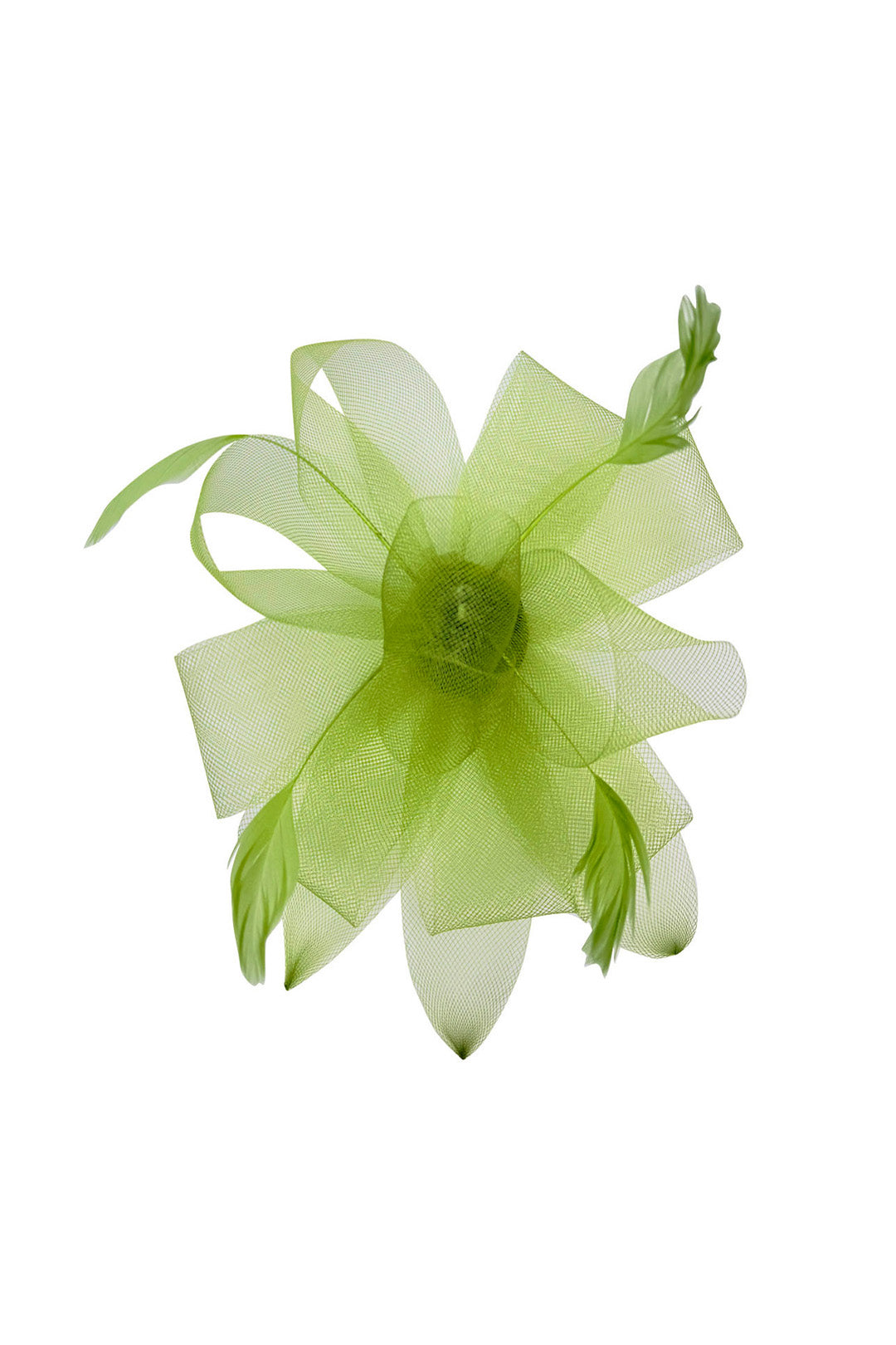 Elegant Floral Mesh Fascinator Headband