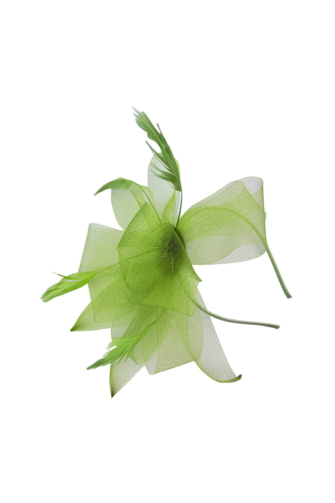Elegant Floral Mesh Fascinator Headband