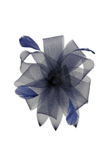 Elegant Floral Mesh Fascinator Headband