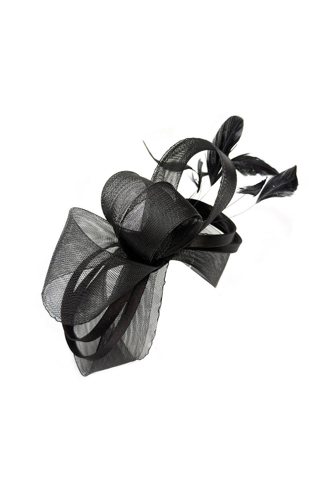 Modern Mesh Bow Fascinator Headband
