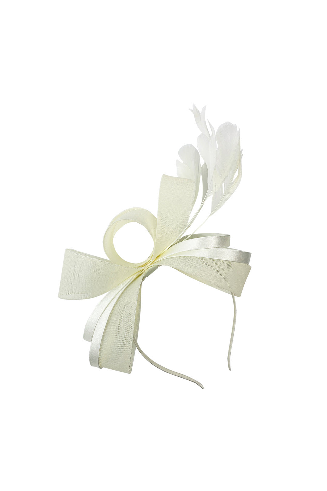 Modern Mesh Bow Fascinator Headband