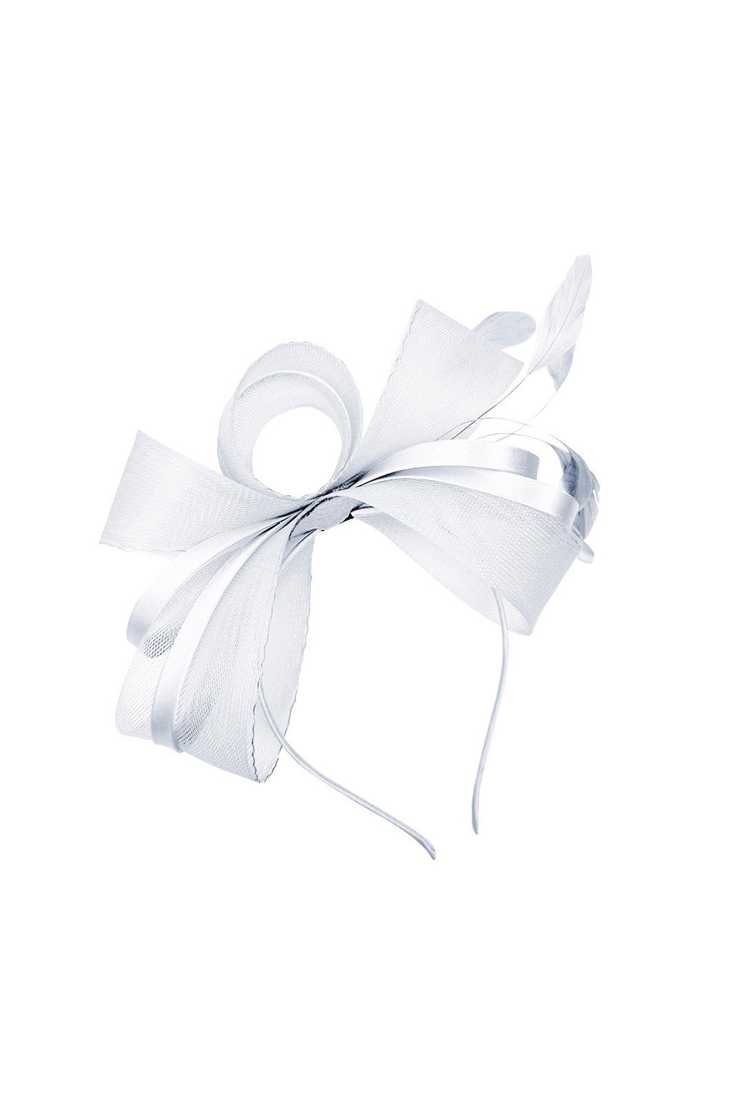 Modern Mesh Bow Fascinator Headband