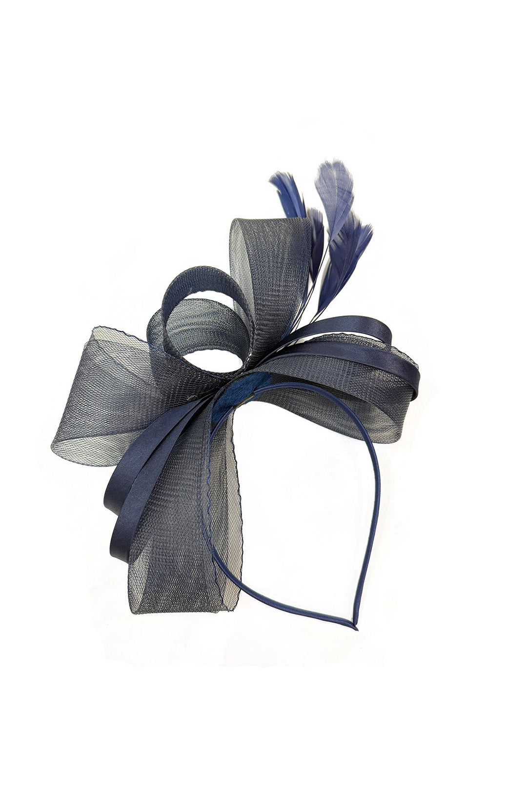 Modern Mesh Bow Fascinator Headband