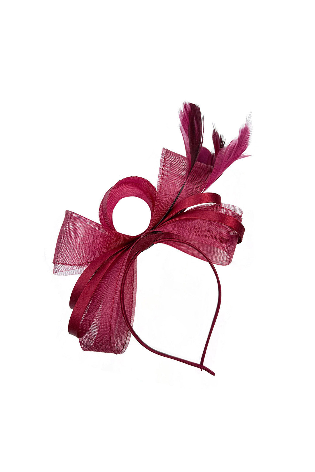 Modern Mesh Bow Fascinator Headband