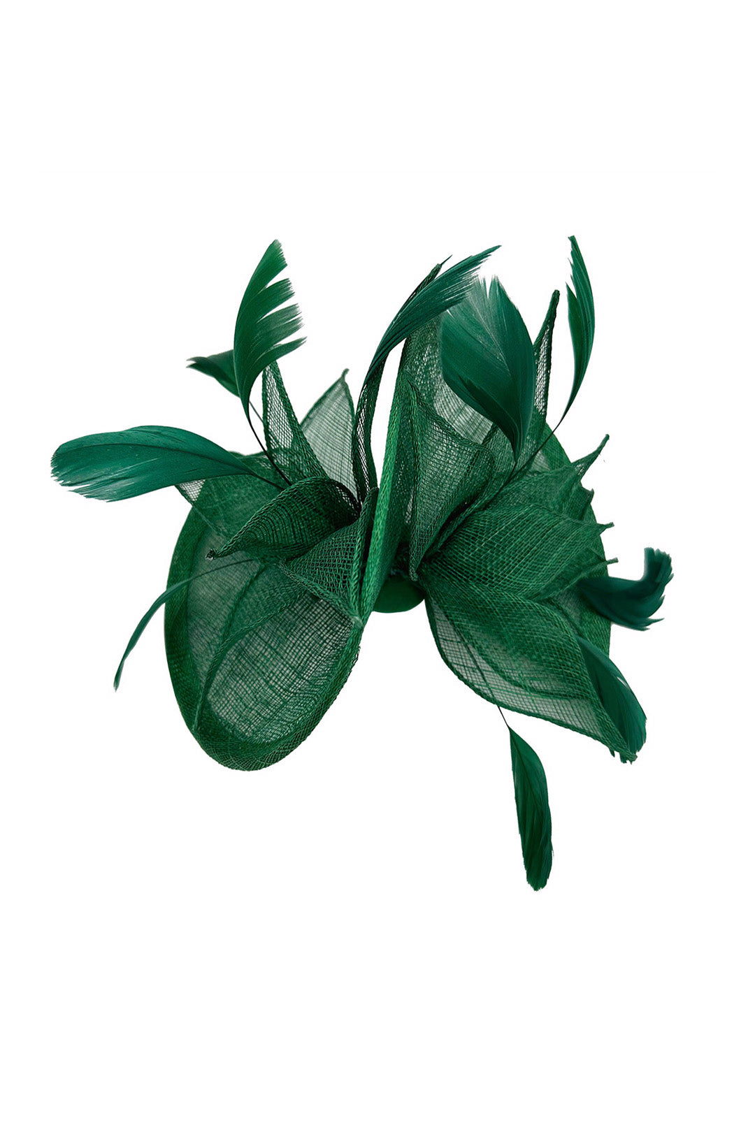 Statement Sinamay Bow Fascinator with Feather Detail