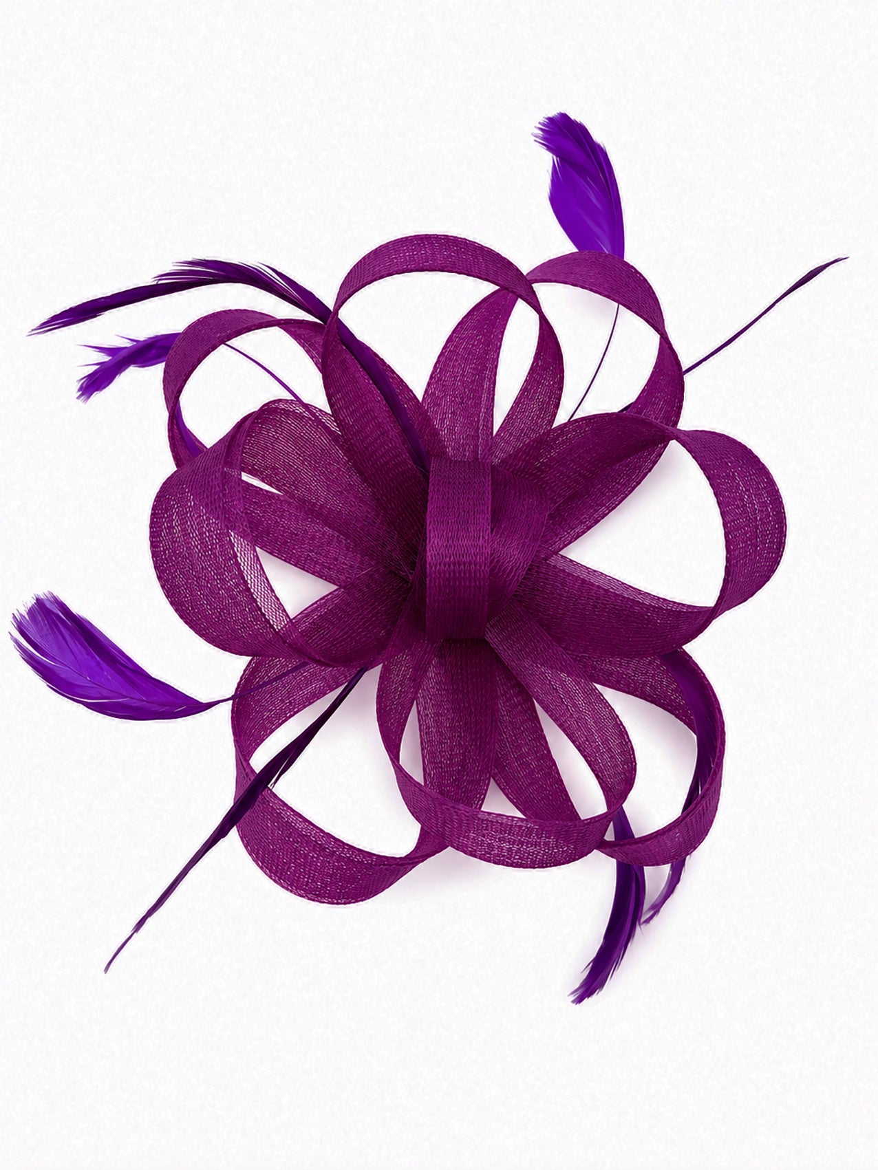 Feather Loop Fascinator Headband fo Royal Ascot & Race Day