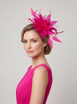 Elegant Feather Fascinator Headband for Weddings, Races & Special Occasions – Ladies Statement Headpiece