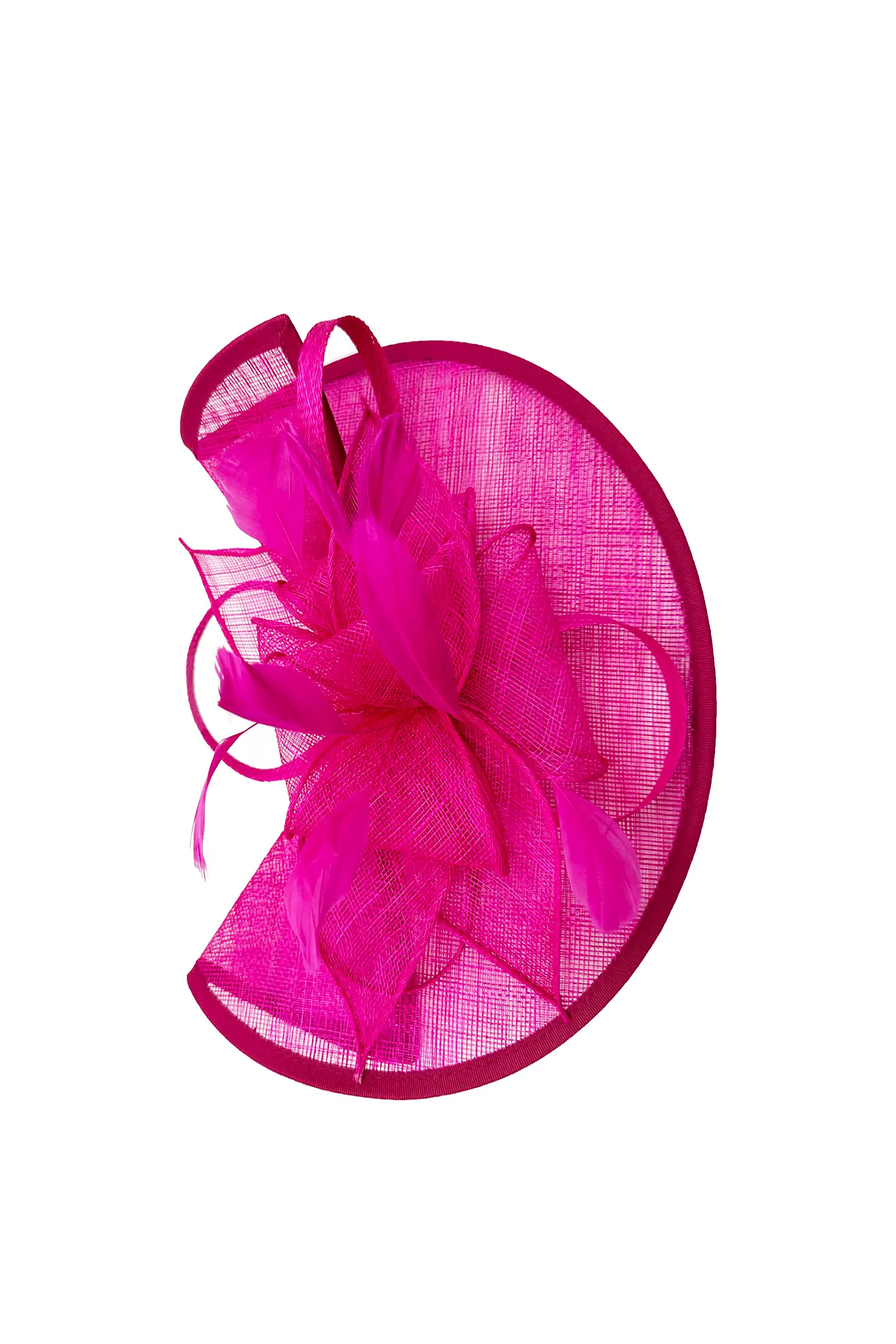Ladies Disc Fascinator Hat for Weddings & Ascot