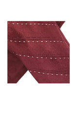 Women’s Touchscreen Faux Suede Gloves with Contrast Stitch Detail