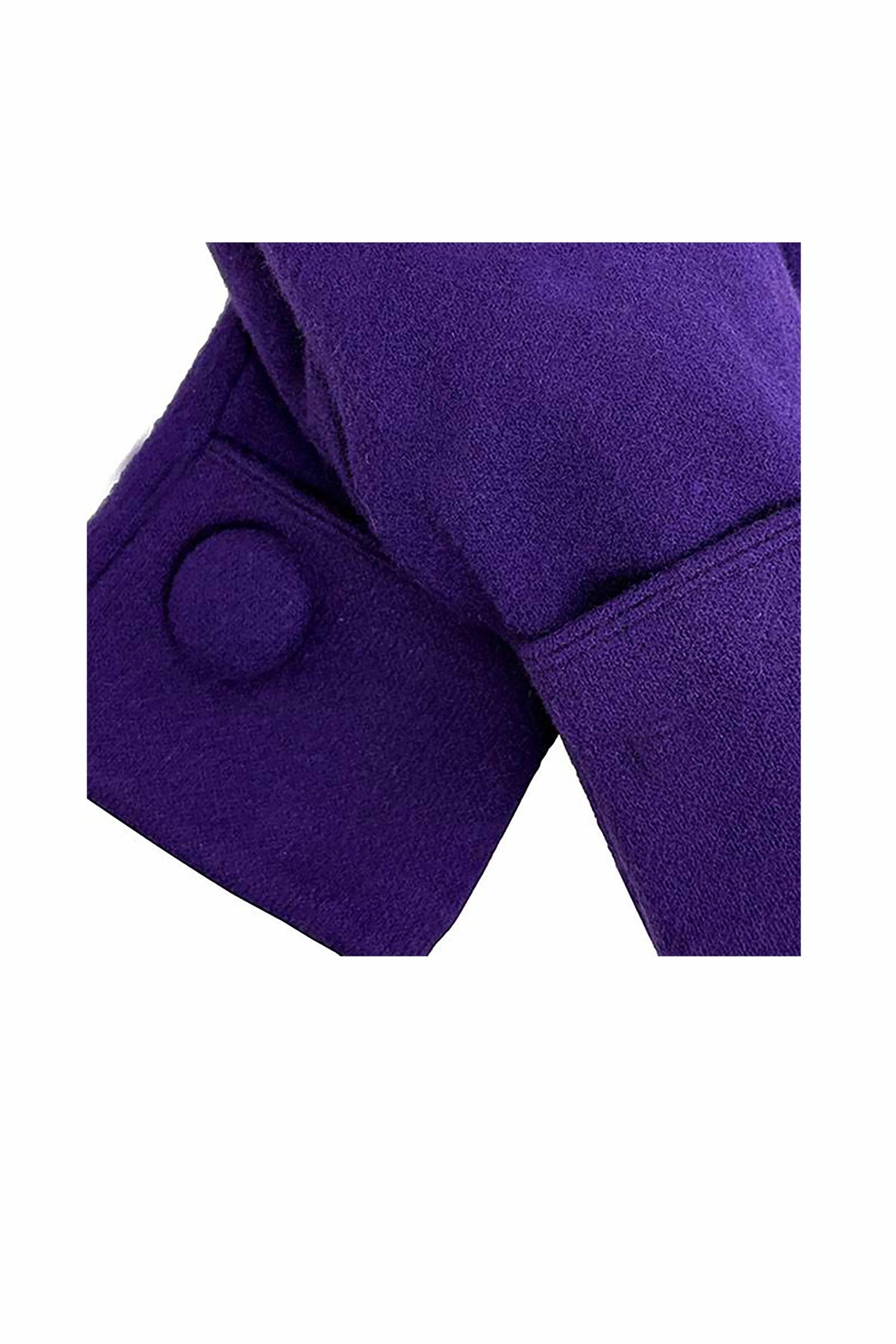 Women’s Classic Button Detail Gloves in Soft Cotton Blend