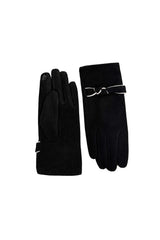 Women’s Soft Knot Detail Touchscreen Gloves