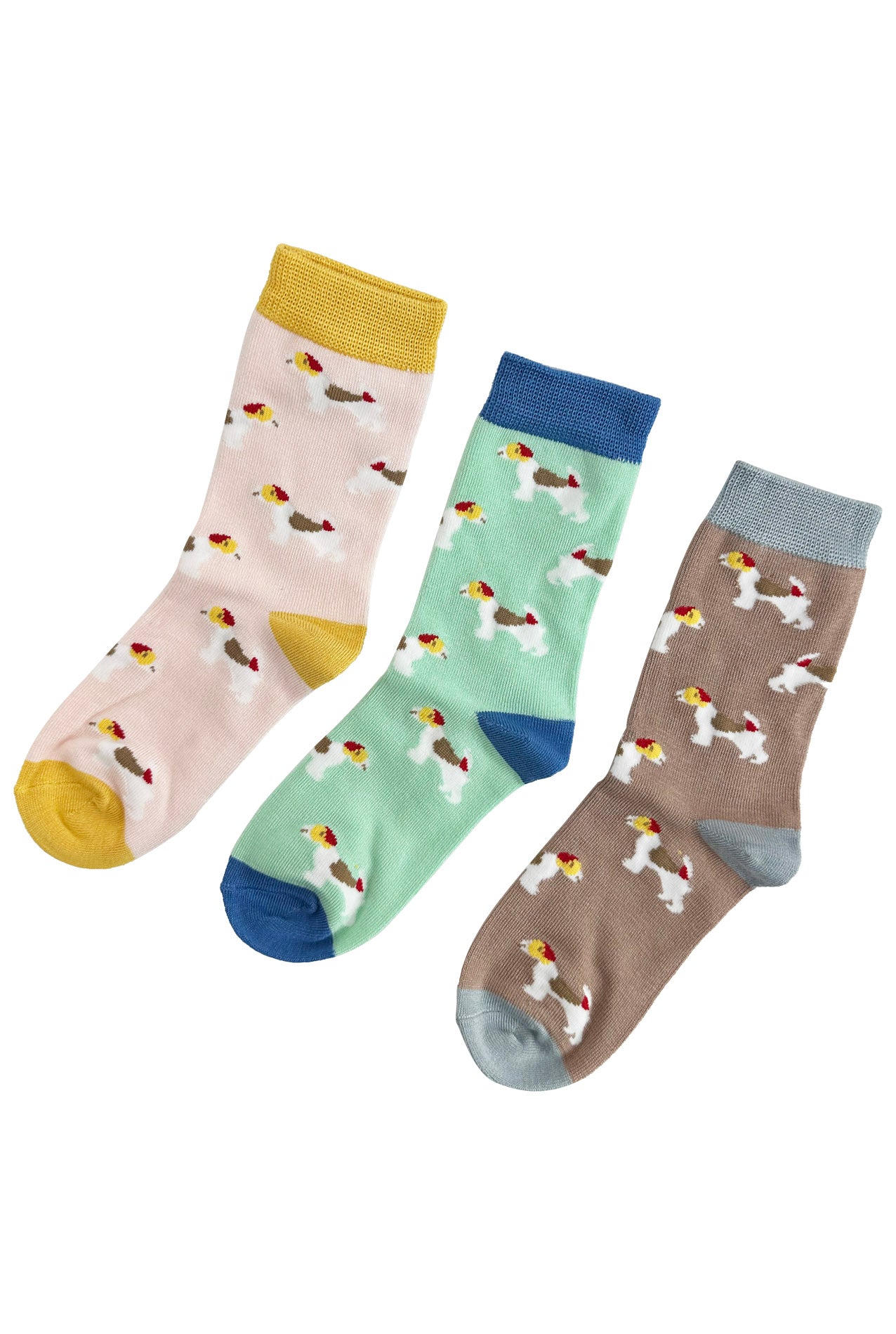 Women’s Bamboo Dog Print Socks – 3 Pack with Gift Box