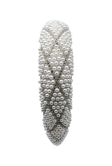 Crisscross Pearl and Crystal Embellished Headband