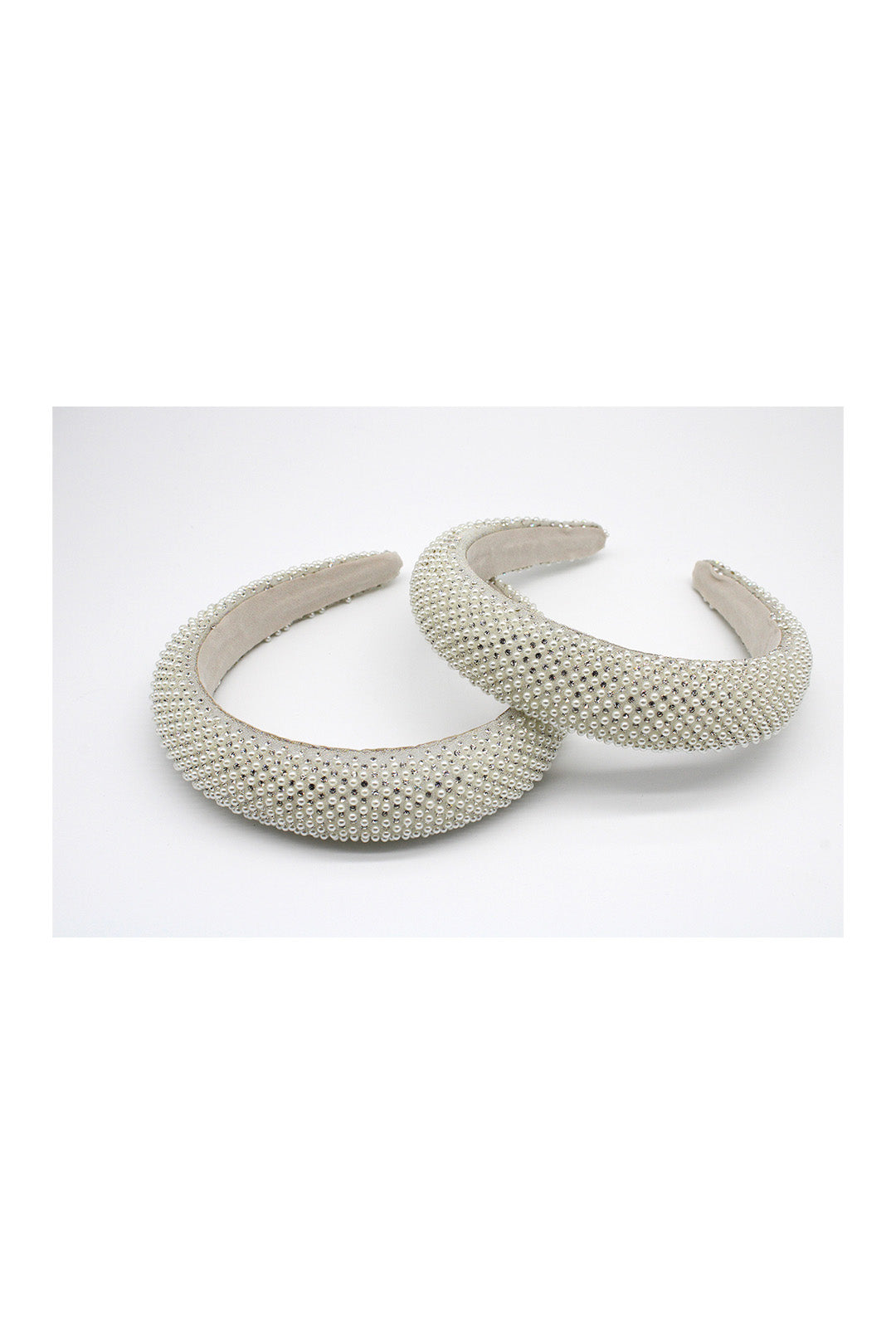All-Over Small Pearl Embellished Headband