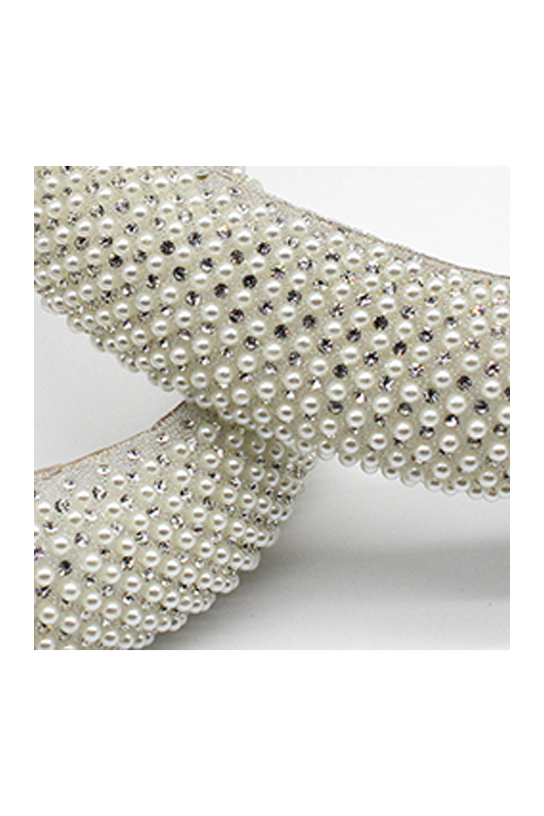 All-Over Small Pearl Embellished Headband