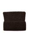 Women’s Ribbed Knit Turn-Up Cat Ear Beanie Hat