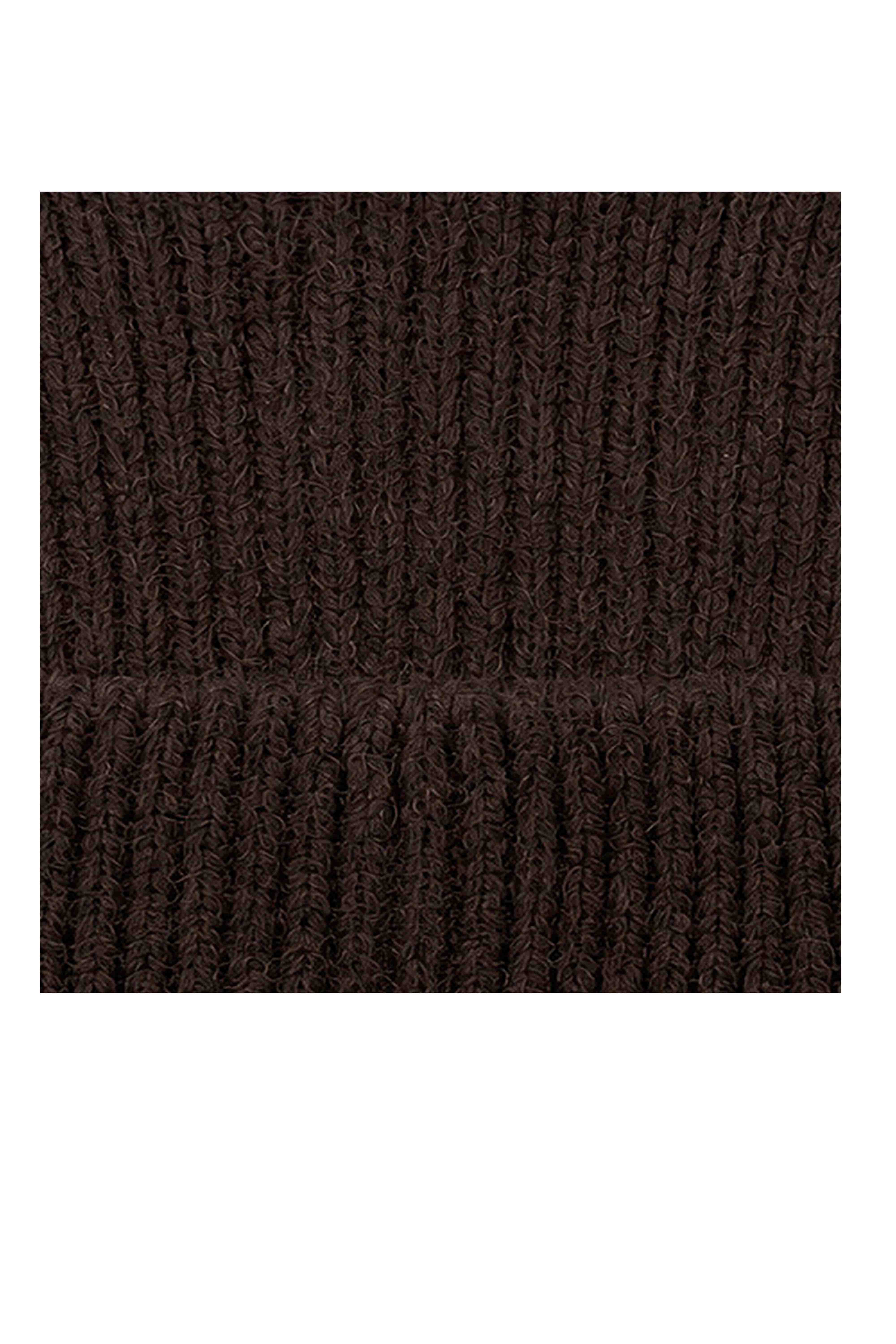 Women’s Ribbed Knit Turn-Up Cat Ear Beanie Hat