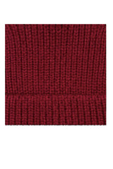 Women’s Ribbed Knit Turn-Up Cat Ear Beanie Hat