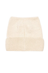 Women’s Dog Motif Knit Turn-Up Cat Ear Beanie Hat