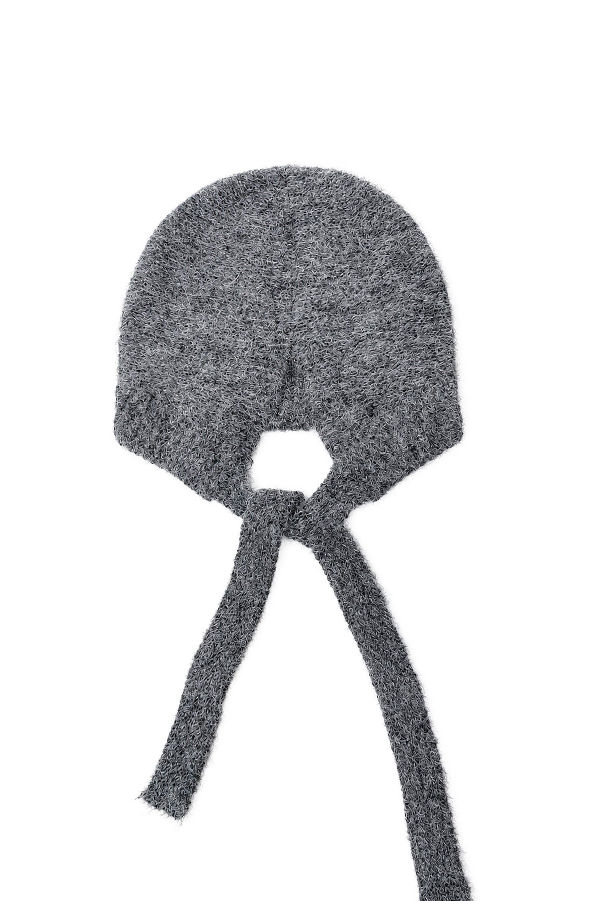 Women’s Soft Knit Tie Bonnet Hat with Chin Ties