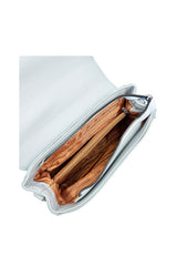 Structured Top Handle Crossbody Bag with Textured Finish