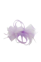 Ladies Loop Bow Feather Fascinator Headband Wedding & Race Day