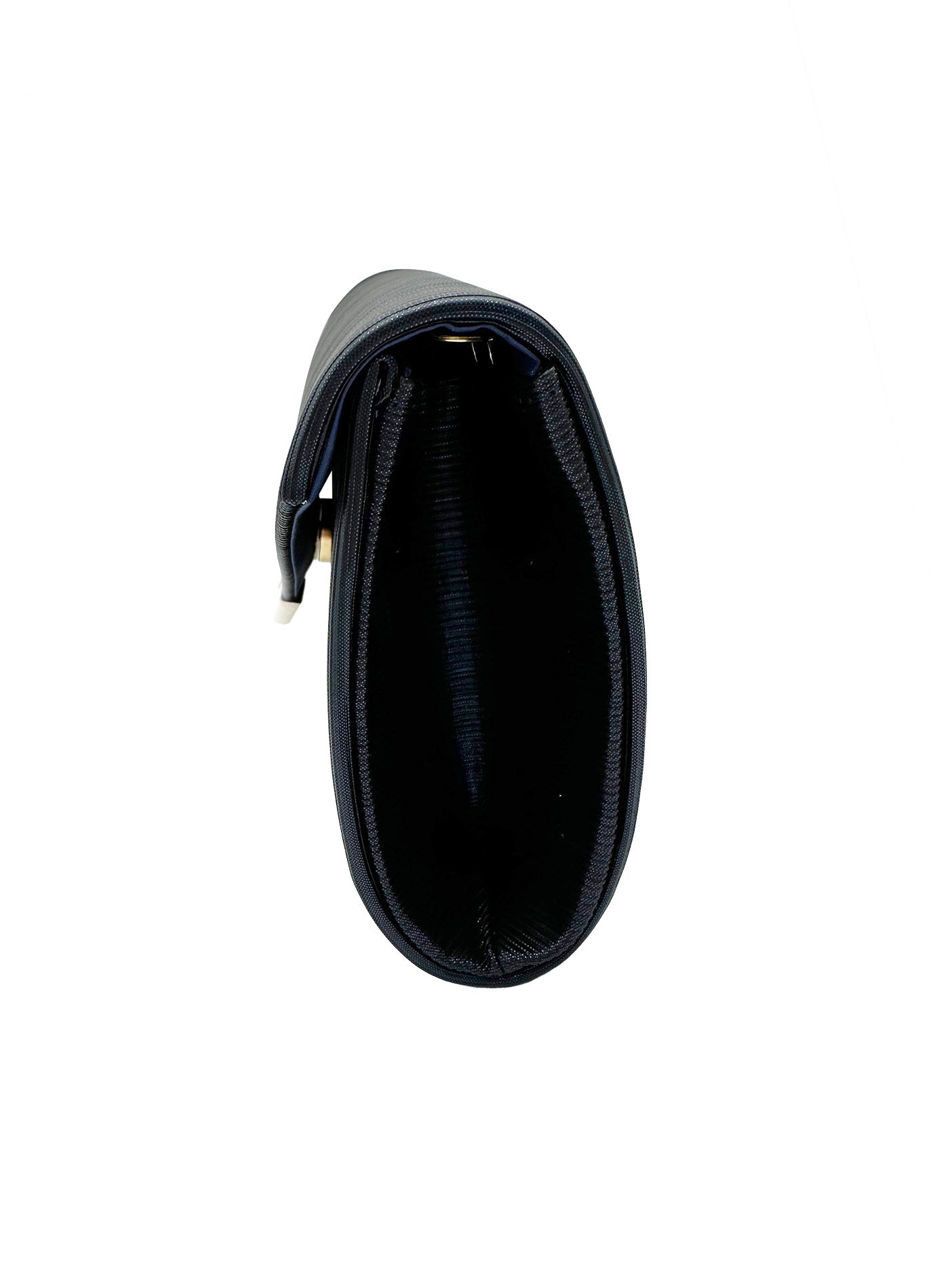 Textured Envelope Clutch Bag with Chain Strap