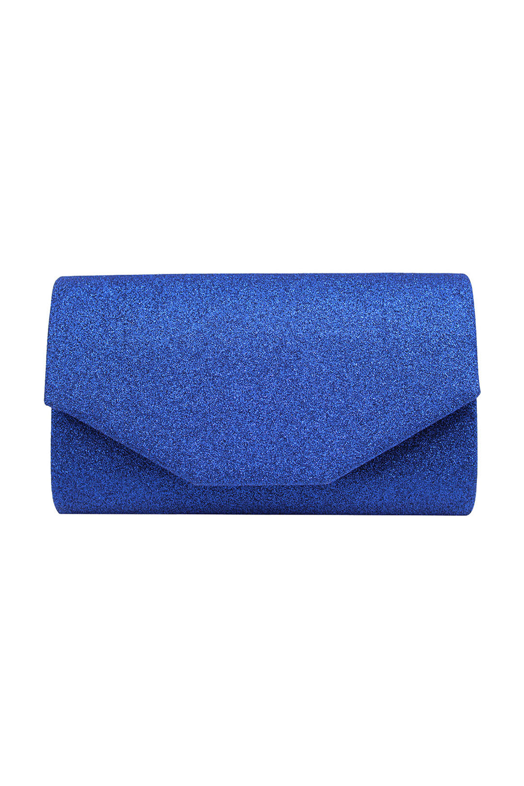 Glitter Envelope Clutch Bag with Gold /Silver Chain Strap
