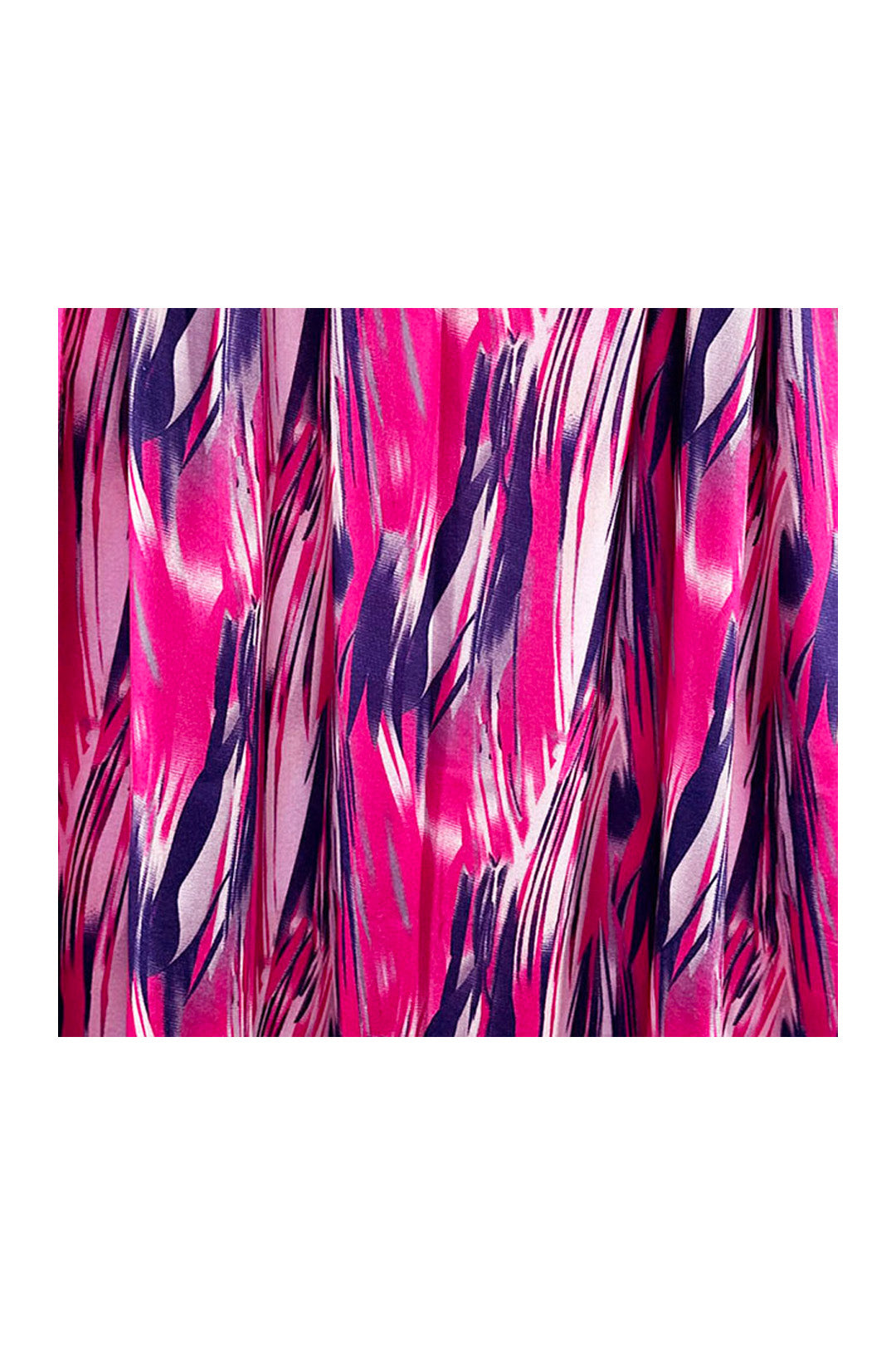 Lightweight Artistic Feather-Inspired Scarf with Fringe Edges
