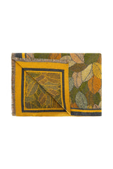 Reversible Leaves Pattern Scarf