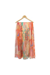 Abstract Art Print Lightweight Chiffon Scarf