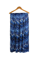 Women’s Abstract Wave Print Lightweight Scarf
