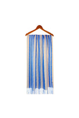 Abstract Stripe Lightweight Summer Scarf