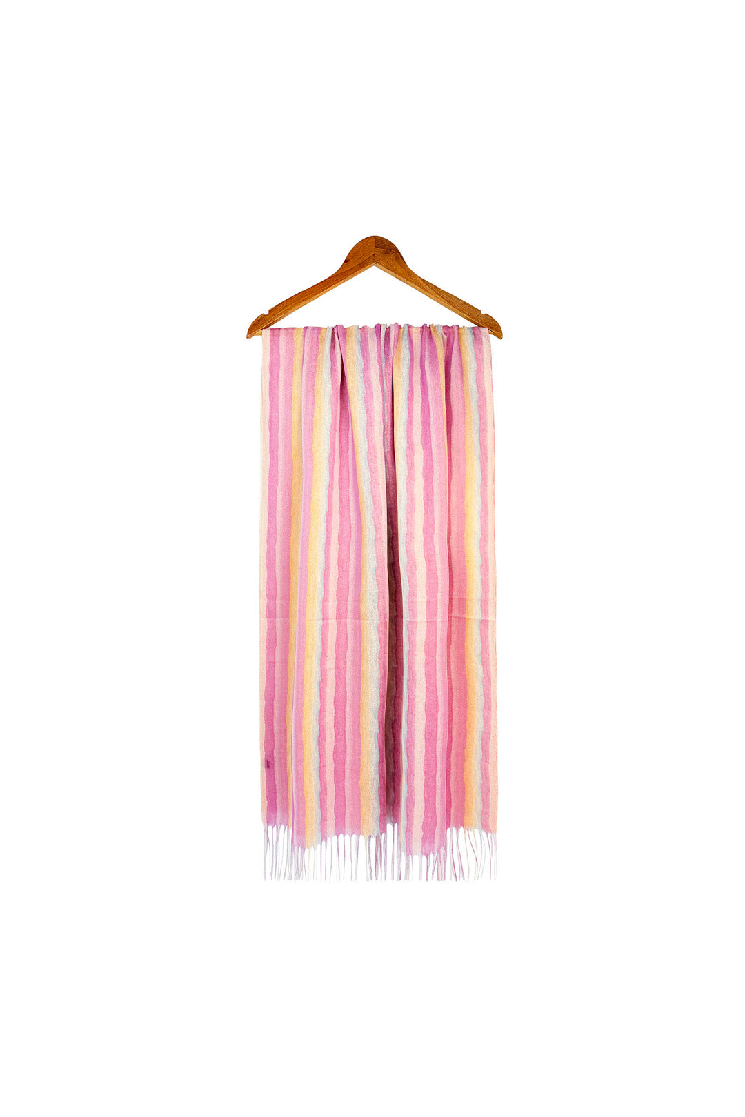 Abstract Stripe Lightweight Summer Scarf