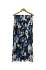 Women’s Abstract Brushstroke Print Scarf