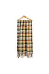 Soft Brushed Check Tartan Scarf for Women