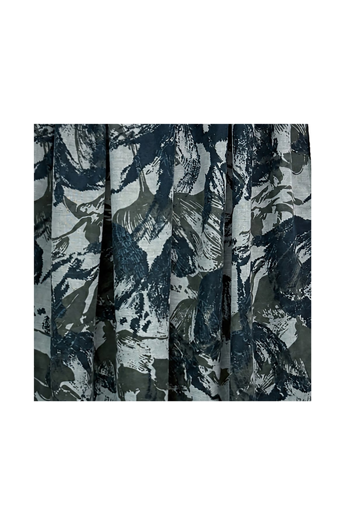 Women’s Abstract Flora Tulip Print Lightweight Scarf