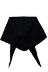 Soft Wool Blend Knitted Triangle Scarf Shawl