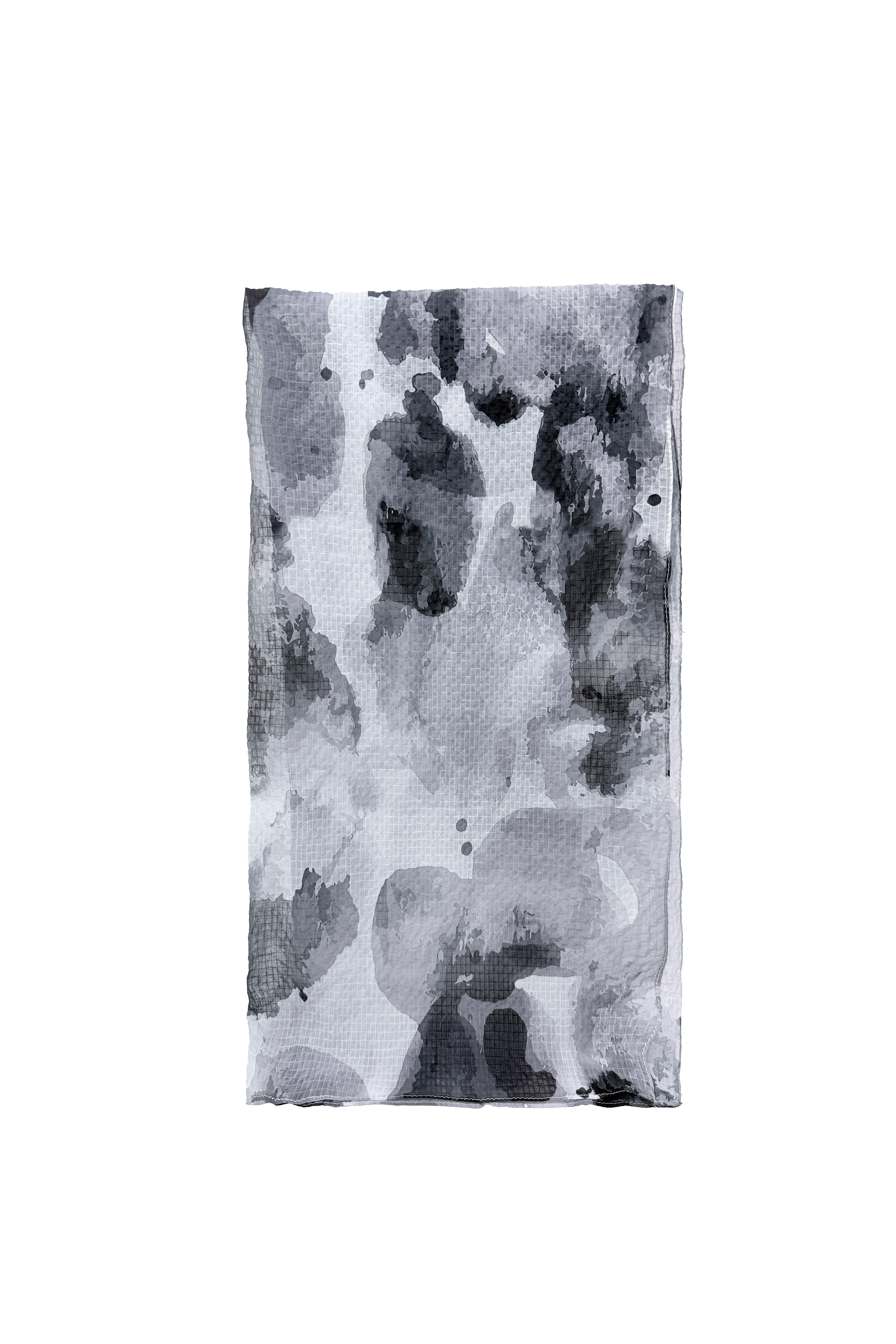 Abstract Watercolour Print Scarf