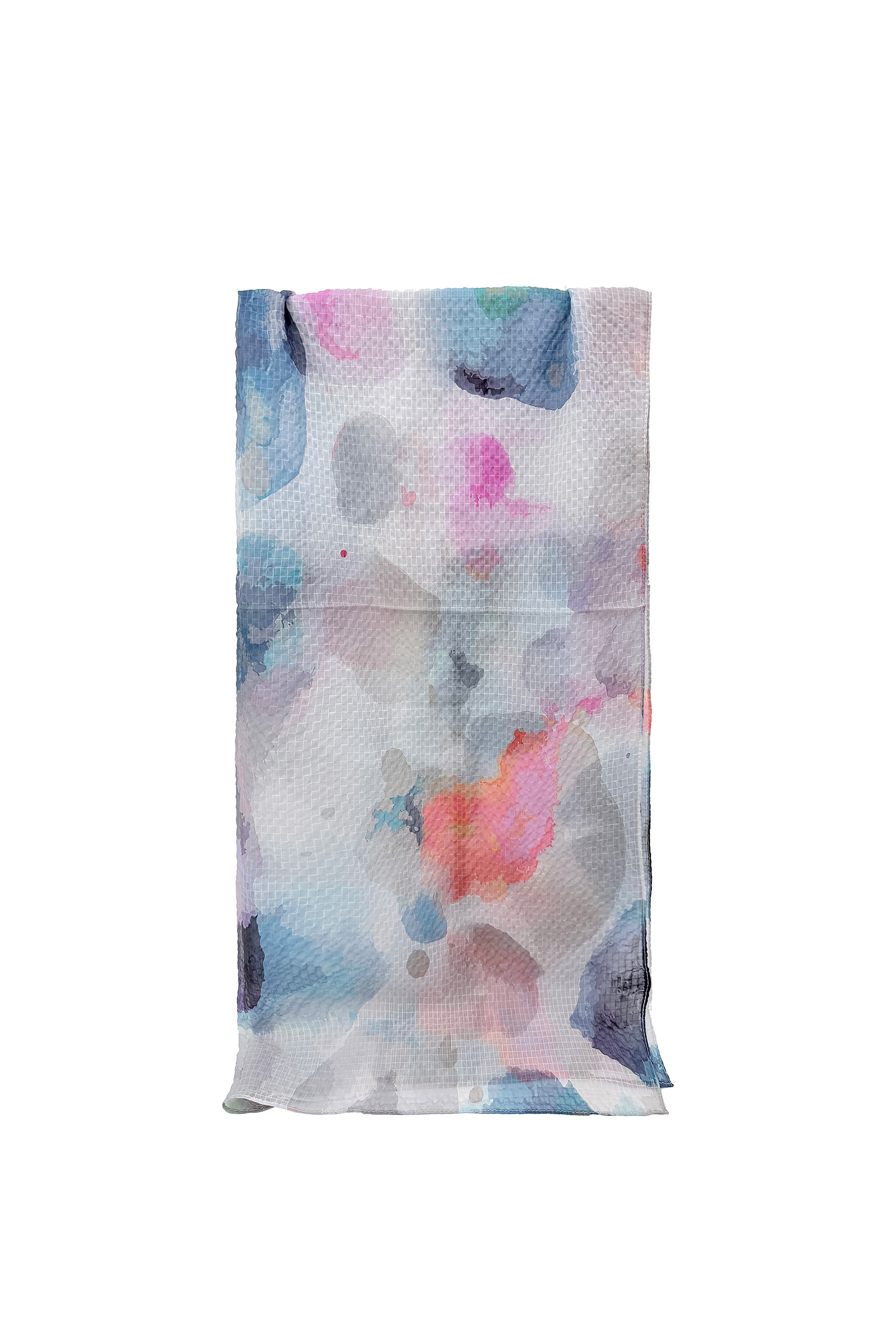 Abstract Watercolour Print Scarf