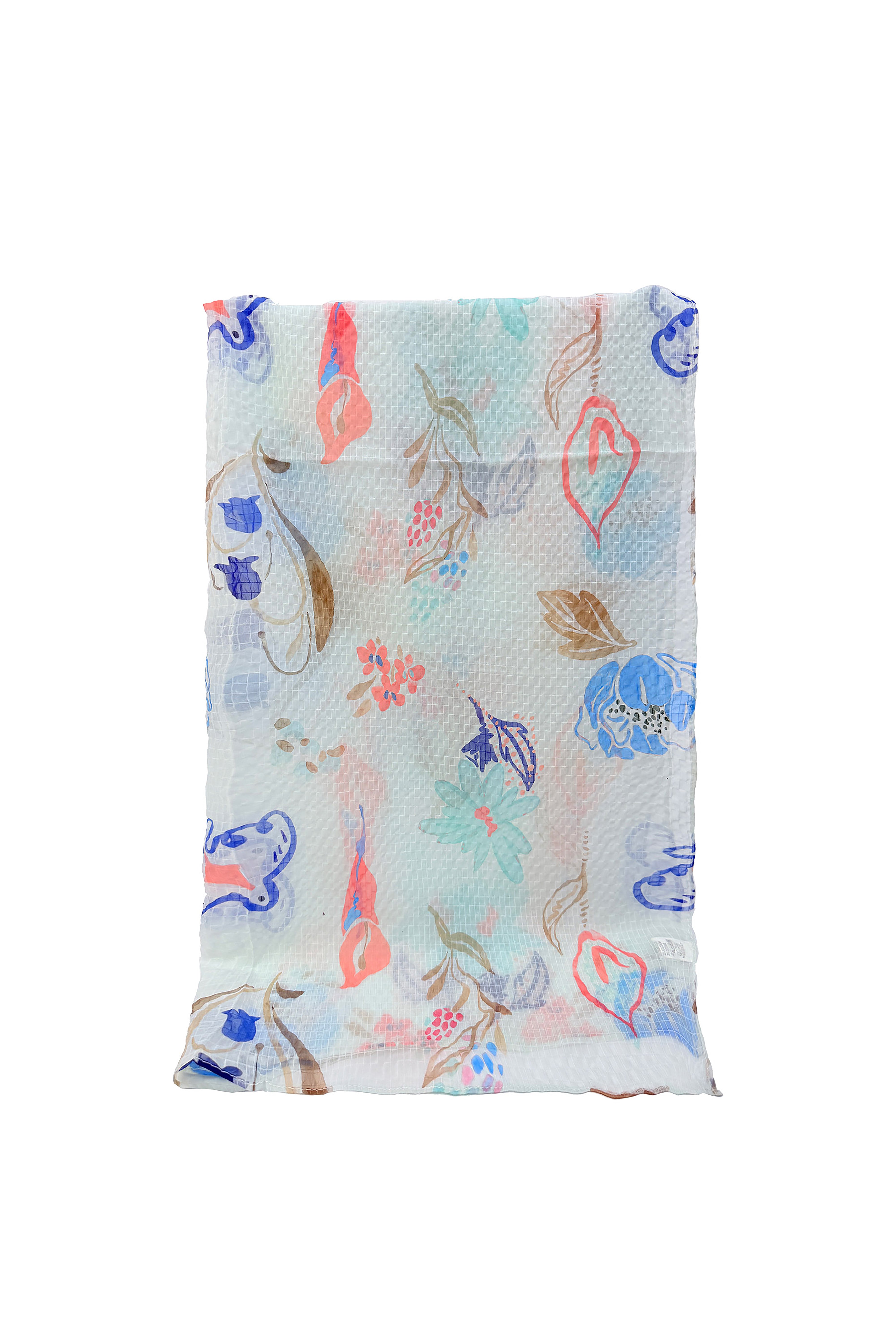 Watercolour BotanicalPrint Scarf