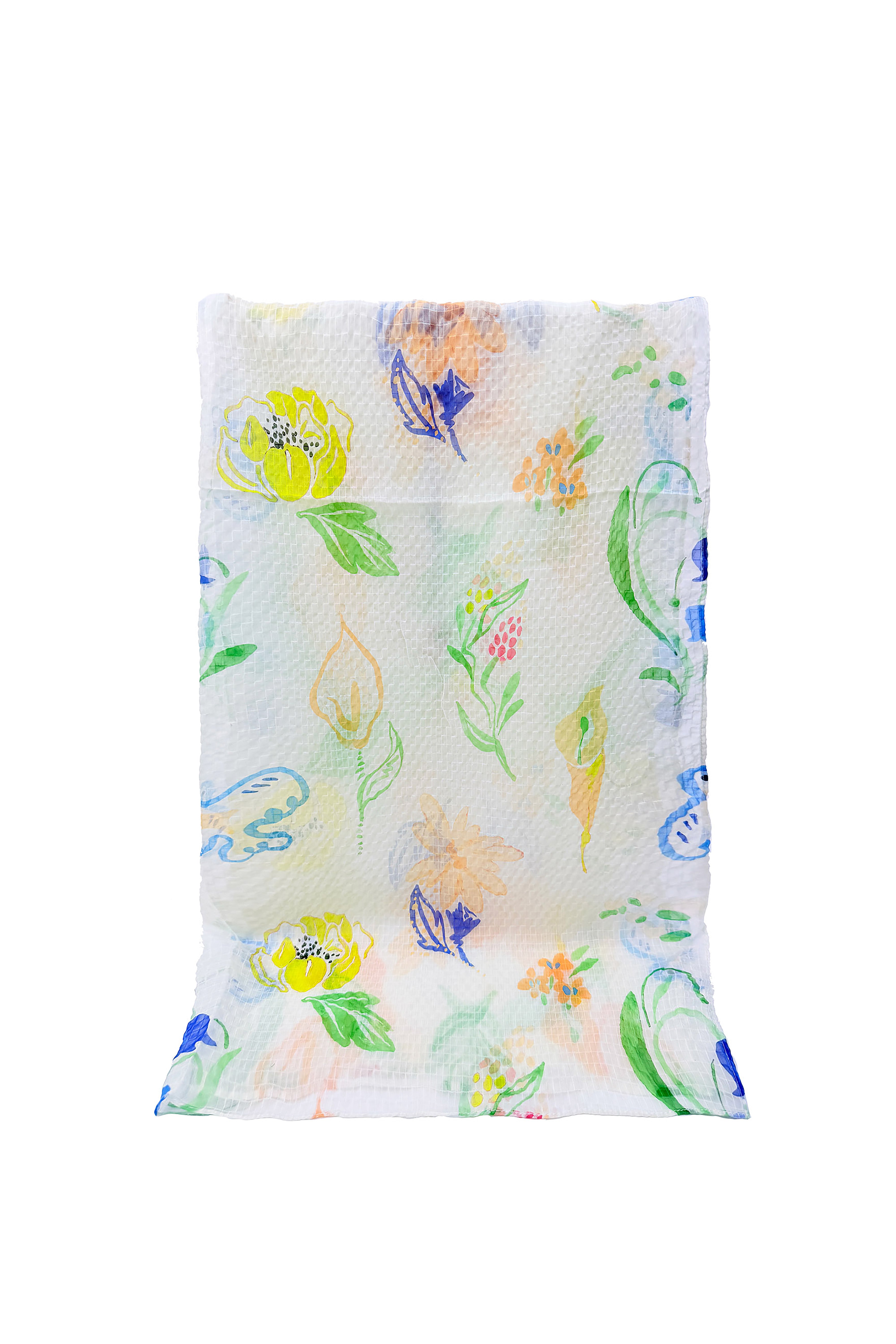 Watercolour BotanicalPrint Scarf
