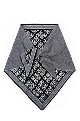 Women’s Reversible Floral Geo Triangle Scarf