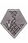 Women’s Reversible Floral Geo Triangle Scarf