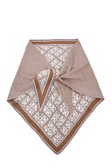 Women’s Reversible Floral Geo Triangle Scarf