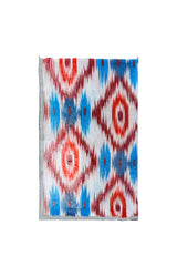 Abstract Ikat Print Lightweight Scarf