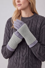 2-in-1 Cosy Knit Overlay Gloves