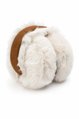 Women's Plush Faux Fur Suede-Look Winter Earmuffs