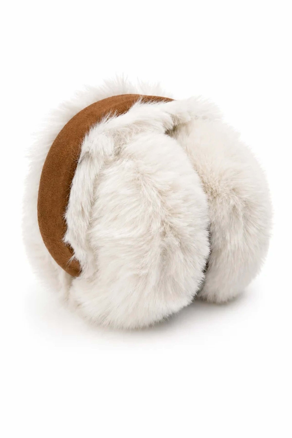 Women's Plush Faux Fur Suede-Look Winter Earmuffs
